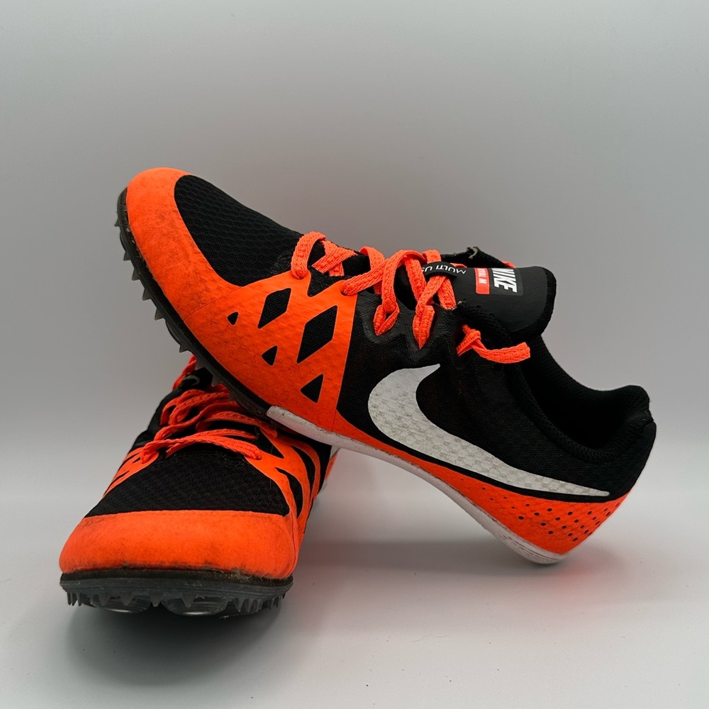 Nike Racing Rival M Multi Use Track Shoes Orange 806559-018 Women's Size 7 US - Picture 3 of 8